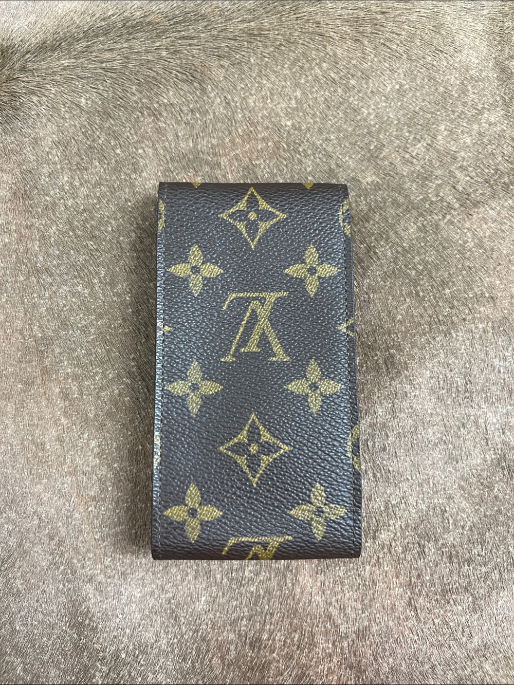 Louis Vuitton Monogram Etui Cigarette Case VTG Flap Made in France - Picture 7 of 8